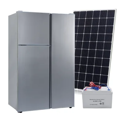 New Design 125L Triple Door Mini Solar Refrigerator DC Powered Electric Freezer Fridge Eco-Friendly Home Appliance With Battery
