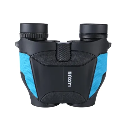 10X25 High-Definition Handheld 50mm Plastic Porro Bak4 Binoculars with Multi-Color Telescope for Outdoor Adventures Binoculars