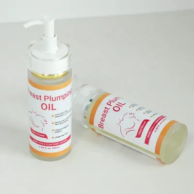 Private Label Massage Breast Oil Big Breast Cream Firming Tightening Breast Enhancement Oil