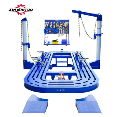 Xinjintuo 4s Workshop 5200 mm 4000lb Car Rotisserie Automotive Body Dataliner Frame Machine for Sale J-200