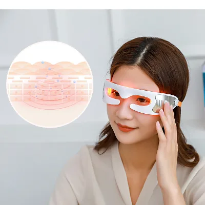 Eye protection Device Massager, Wireless Led Eye Massage Relax Glasses/