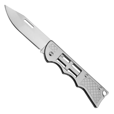 High Quality Custom EDC Camping Tactical Hiking Stainless Steel Pocket Knife Survival Free Lock Carabiner Folding Knife