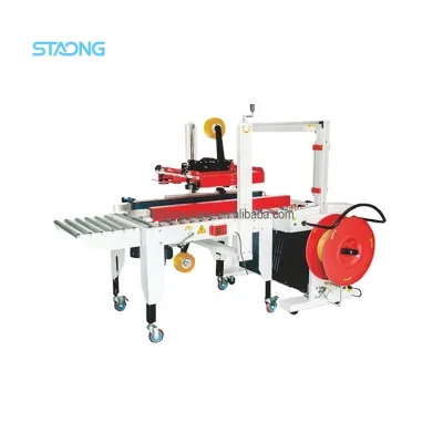 Professional Fully Automatic Carton Tape Sealing Machine Full Packaging Production Line