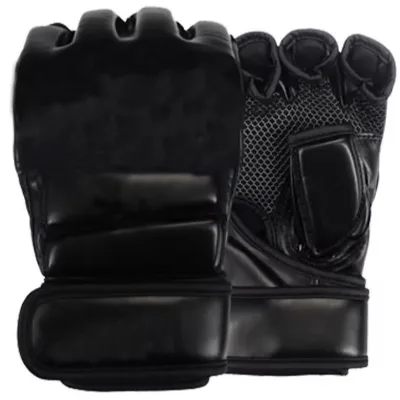 Hot Selling Men-Quick Dry Luxury Style Touchscreen Needle Detection Four Leather MMA Boxing Gloves
