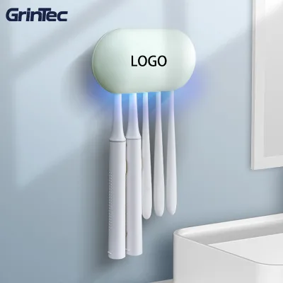 UVC Toothbrush Sterilizer Portable Rechargeable Toothbrush Sanitizers Box Travel and Home Toothbrush UV Sterilizing