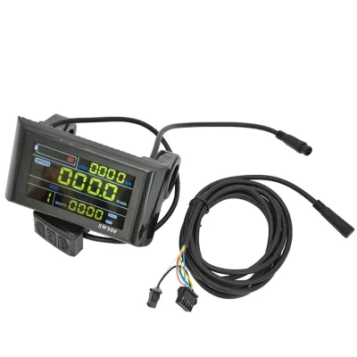 Electric Bike Controller Speedometer Wired Speed Chronograph Bike Accessories Ebike Sw900 Lcd Colorful Display