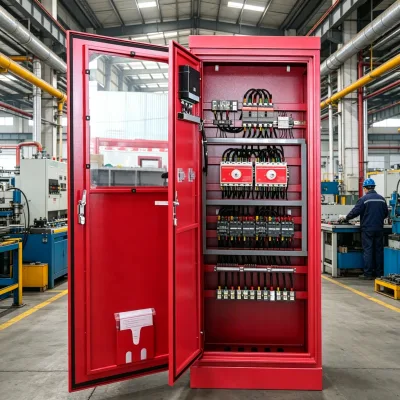 Fire Pump Control Electrical Control Cabinet and Panel with Auto Start and Pressure Maintain for Sprinkler System