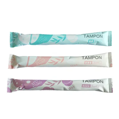 Organic Comfortable Regular Disposable Tampon Cotton, Feminine Hygiene Tampons