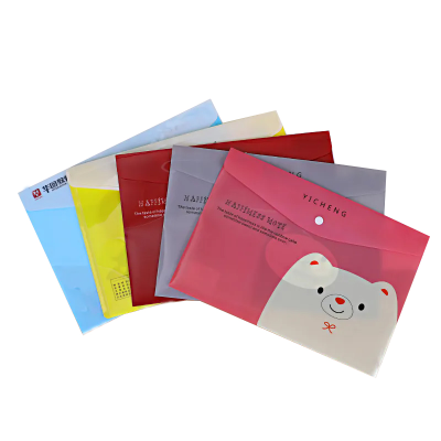 Customized Snap Folder Document Map clear Document Holder