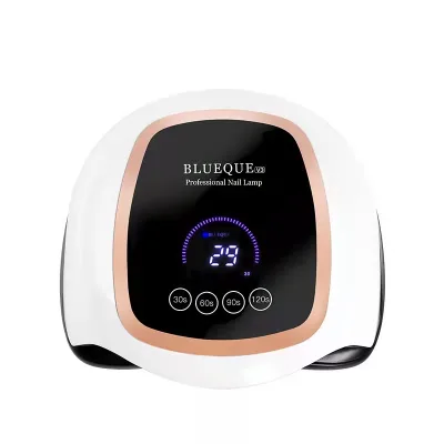 Fast-Drying Nail Polish Glue Lamp Smart Sensor UV LED Nail Lamp for Manicures and Pedicures