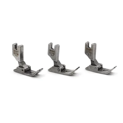 Industrial Sewing Machine Presser Foot 51742 Small-eye Presser Foot for Knitting Thin Material Prevents Skipped Stitches