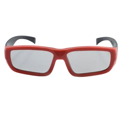 Kids Children Black and Red 3D Glasses Passive Glasses Circular Polarized RealD Degree Also Suitable for Near-Sighted Person