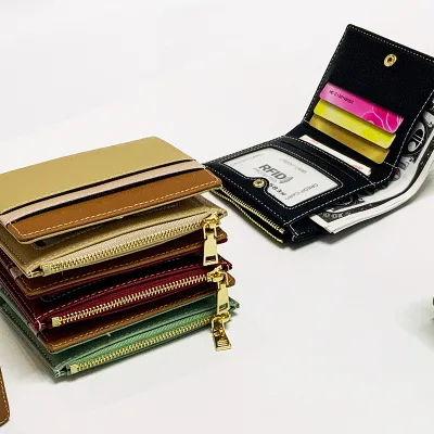 New Design Wallets Anti Rfid Card Protector Wallet Multi-Color Women'S Fashion Wallets
