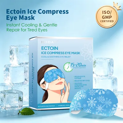 Ice Compress Eye Mask 3 Series Cooling Gel Cold Therapy Relieve Puffiness Dark Circles Eye Strain Set