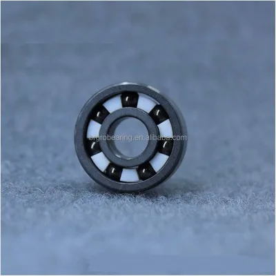 MR83 Black Silicon Nitride Si3N4 Ceramic Ball Bearing 3x8x2.5mm Mini Deep Groove High Speed for RC Model Fishing Reel MR83
