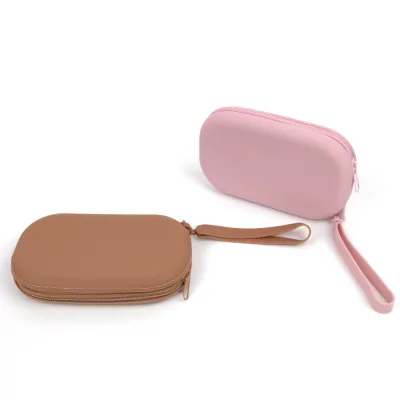 Hot Selling Cheap Custom Mini Diy Silicone Oval Coin Purse With Huge Discount