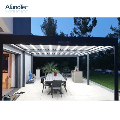 Modern Gazebo Pergola Terrace Roof Cover Waterproof Customized Garden Pergola for Outdoor Living