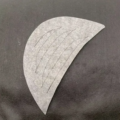 Cotton Shoulder Pads Soft Padded Garment Accessories Anti-Slip for Men Women Suit-TD-B00031C-size:29*13.5*1cm