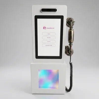 Cloud-Sharing Photo Booth Via Email  Supports 9 Languages, Ideal for International and Multicultural Events