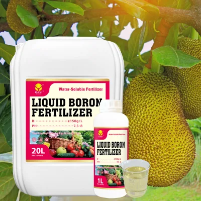 Liquid Boron Fertilizer Essential Micronutrient for Plants Promote Cell Development Improve Quality & Commercial Value