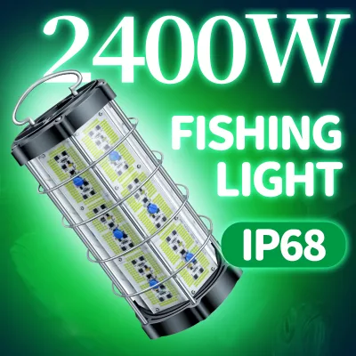 Automatic Sink 30m Standard Line IP68 Waterproof 2000w Boat Underwater Fish Led Light Fishing