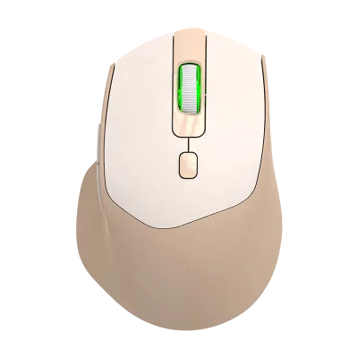 Newly Released 5D Silent Switch Wireless Office Mouse Dual Mode with 2.4GHz DPI up to 3200