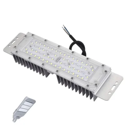 Flood Light Narrow Beam Angle Lens Anti-Glare Module Engineering Hybrid Powered Pillar Lamp Assembly PCB Street Lights