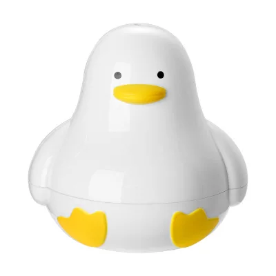 Cute Duck Shape Modern Eco-Friendly Portable 4-Egg PP Plastic Egg Cooker & Steamer Home Breakfast Kitchen