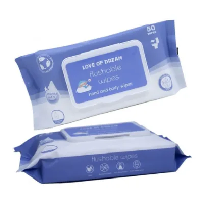 Good Price Cleaning Wet Wipes Toilet Wet Flushable Wipes