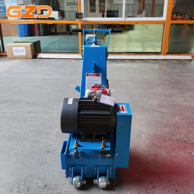 GZD Customized Logo Electric Concrete Floor Scarifier 7500W 220V/380V Automatic Walking Short Turning Radius