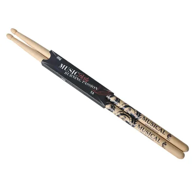 Wholesale Cheap to Use Affordable Painted Maple Wood Jazz Drum Adult Performance 5A Drumsticks