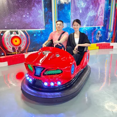 Selling Attractions Games Entertainment Electric Battery Operated Bumper Cars City Park 2 Seater Children and Adults Bumper Car