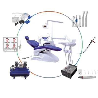 2024 Dentistry Products Dental Chair Stomatological Instruments Simple Dental Chairs in the Dental Clinic