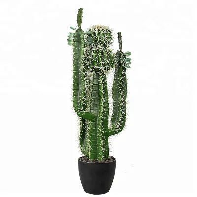Hot Sales 65cm Wholesale Artificial Cactus Costume Cactus Grafted Decoration Pots Plants