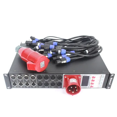 Sinbosen 5 Core Power Distributor LAS4+8 Audio Power Supply Distribution Controller Distro Box