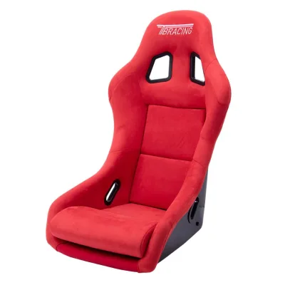 TBRACING RS-01W Sport Racing Bucket Seat with Suede Material