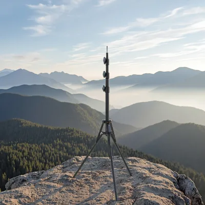 Shooting Tripod with Multi-Position Leg Angles for Versatile Shooting