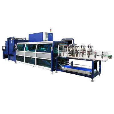 Automatic L Type PE Film Shrink Wrapping Machine for Food Beverage & Water Filling Case & Foil Packaging Pump Core Component