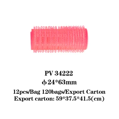 Durable Multi-Color Nylon for Heatless Ellipse Hair Rollers for All Hair Types