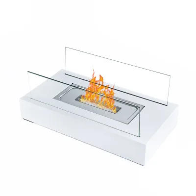 EJ Factory Custom Open Freestanding Table Fireplaces & Stoves Ethanol Fireplaces