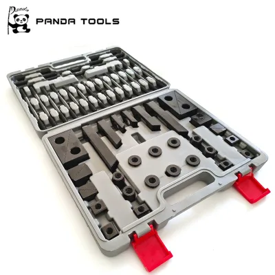 High Quality 58-PC Clamping Kit M12 M14 M16 Milling Machine T-Slot Clamp Set for CNC Lathe Tooling Machine Tool Accessories