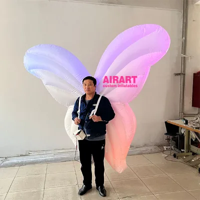 High-Quality Butterfly LED Light Suit Costume for Stage Decoration & Custom Butterfly LED Costume for Party