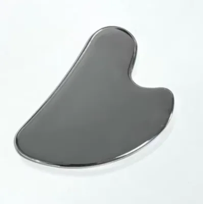 Raspador de acero inoxidable para masaje facial