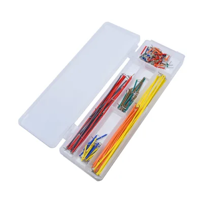 High Quality 140-Piece Jumper Bread Board Line Surface Box 14 Length Variants in 14 Kits for Prototyping Demonstrations
