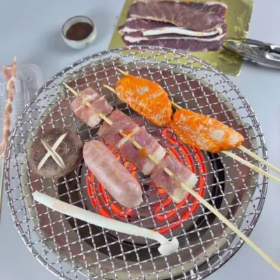 Stainless Steel Fire Pit Grill Mesh 304 316 Round or Square Reusable Heavy Duty Custom Size OEM ODM