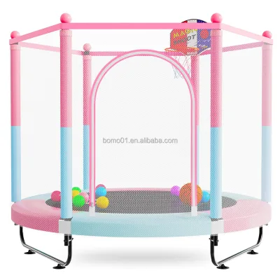 Zoshine 60" Wholesale 2026 High Quality Durable Cheap Trampoline Sales Stamina Best Small Mini Trampoline With Protective Net