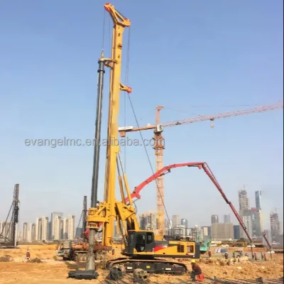 XR2600F Rotary Drill with Dual-Screen Display 2600kN.m Torque Rotary Rig for Safe & Efficient Deep Foundation Construction