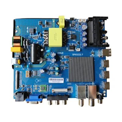 SP632T22.7 Universal Android TV Board 90W/138W  Power BT 1+8G 13.0 Android 4K TV Smart  Board for 55"65"75" 4K Smart Television