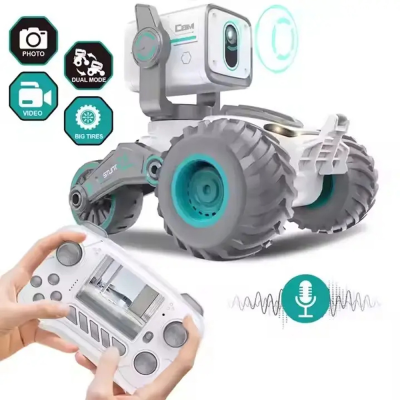 DC New Photography Remote Control Car Take Photos Hd Video Real-Time Video Conversation RC Off-Road Vehicle Toy