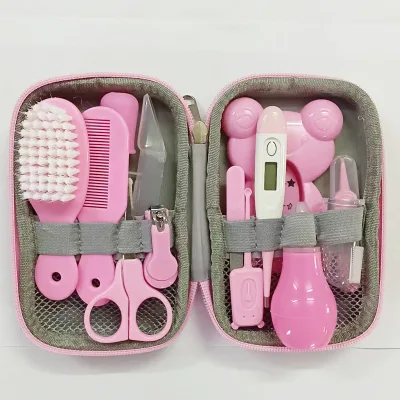 EVA 13 Pcs Baby Grooming Set Infant Nail Clipper Comb Nasal Aspirator Multifunctional Mother & Baby Care Kit